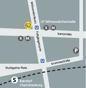 Straßenplan Praxis Dr. Harding